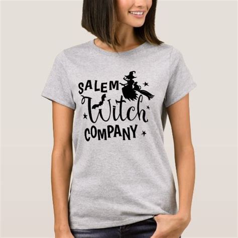 T shirts with a salem witchcraft motif